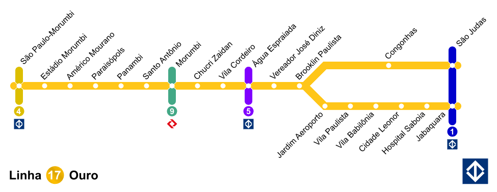Futura Estação de Metrô da Linha 17 – Ouro » Terrara Interlagos