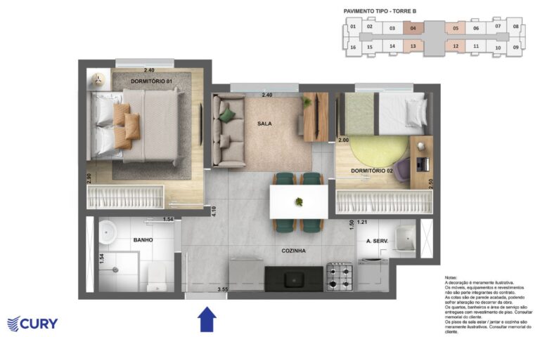 Planta do LIKE Campo Limpo, opção 5