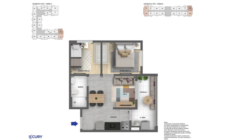 Planta do LIKE Campo Limpo, opção 6