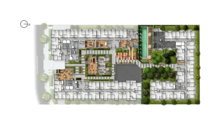 Planta do Vibra Reserva Marajoara, opção 1