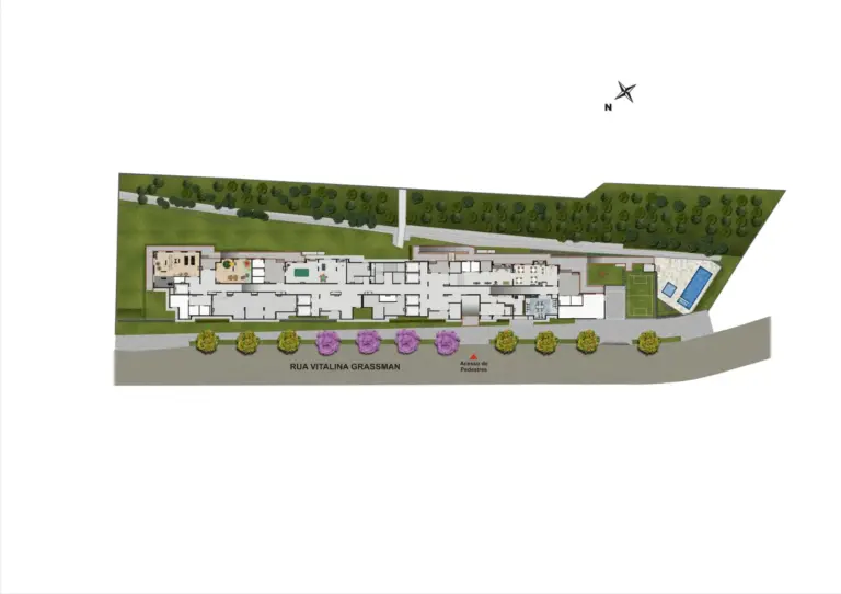 Planta do Vita Giovanni Gronchi, opção 6