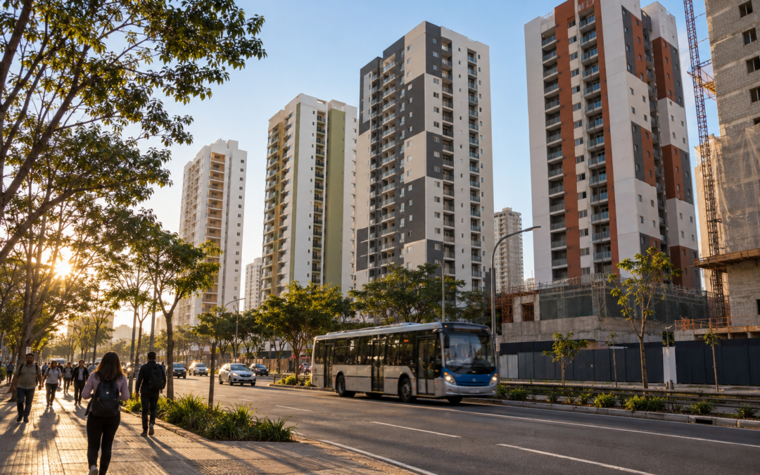 Prédios de diferentes construtoras do Minha Casa Minha Vida na Zona Sul de São Paulo